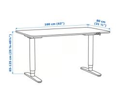 Ikea Height Adjustable Desk image 1