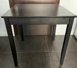 Ikea Lerhamn table black brown image 1