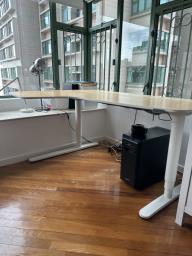 Ikea motorized height adjustable desk image 2