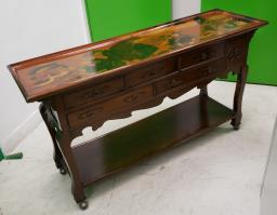 Korean Wooden Table Console image 3