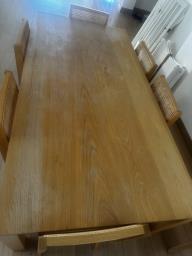 Large dining table 200 cm image 2