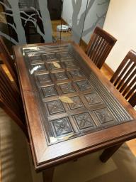 Luxury Indonesia Teak Dining Tablechair image 1