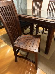 Luxury Indonesia Teak Dining Tablechair image 4