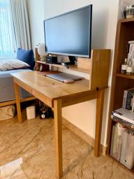 Muji wooden desk image 1