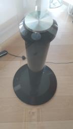 Round glass table with marble stand image 2