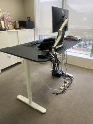 Sitstand office desk adjustable height image 1