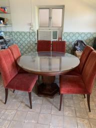 Solid Wood Round Dining Table image 1