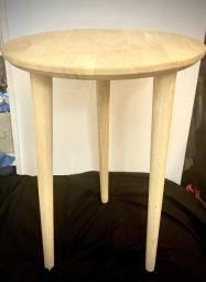 Solid Wood side table image 1