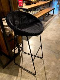 Stylish Live Edge Solid Wood Bar Table image 5