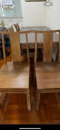 Teak Dinning Table with 4 chairs 99 new image 2