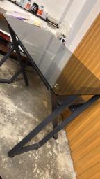 Tempered glass desk image 2