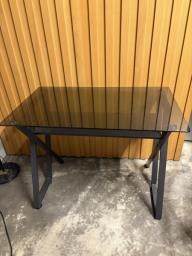 Tempered glass desk image 3