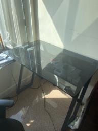 Tempered glass table image 2