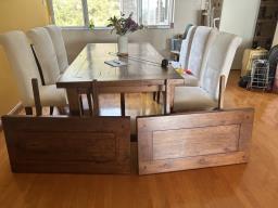 Tequila kola Solid oak dining table image 2