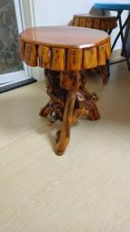 Tree Trunk Table and matching stools image 7