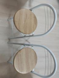Two High Stools foldable image 2