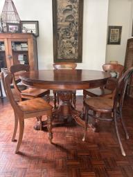 Vintage Indonesian Dutch dining table image 1