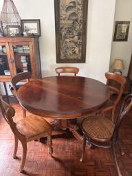 Vintage Indonesian Dutch dining table image 2