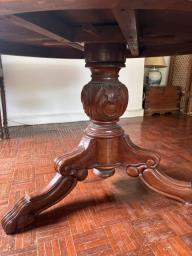 Vintage Indonesian Dutch dining table image 6