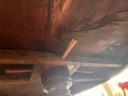 Vintage Indonesian Dutch dining table image 9