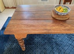 Vintage Indonesian Teak Dining Table image 4