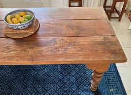 Vintage Indonesian Teak Dining Table image 5