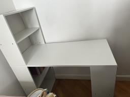White desk- almost new image 1