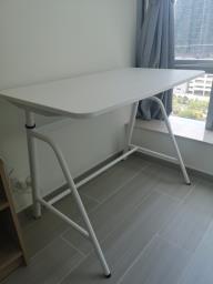 Wht col adjustable desk 98 new image 1