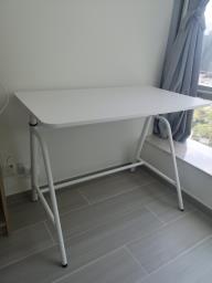 Wht col adjustable desk 98 new image 2