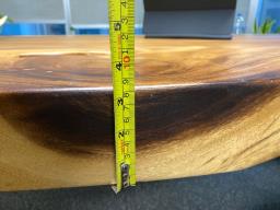 Wooden slab Diningwriting table image 6