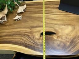 Wooden Slab Table in very good condition image 4