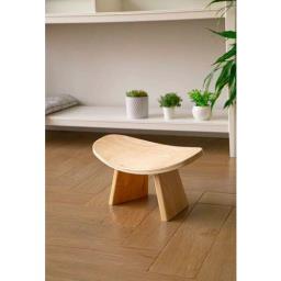 Wooden Stool For Meditation  Reading image 2
