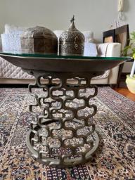 Wrought iron table image 1