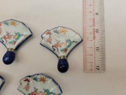 Japanese Fan-shaped Chopstick Rests image 2