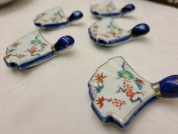 Japanese Fan-shaped Chopstick Rests image 3