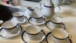 Patra  fine porcelain teaset by Nikko image 1