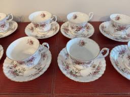 Royal Albert Lavender Rose Tea Set image 1