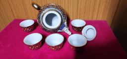 Thai porcelain Tea Set teapot teacups 5 image 6