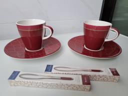 Villeroy  Boch expresso cups  saucers image 1