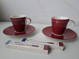 Villeroy  Boch expresso cups  saucers image 2