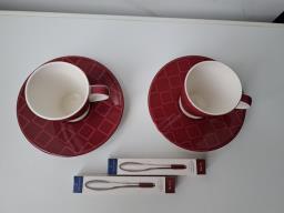 Villeroy  Boch expresso cups  saucers image 4