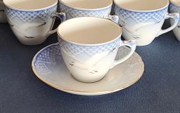 Vintage Bg demi tasse cups set of 6 image 2
