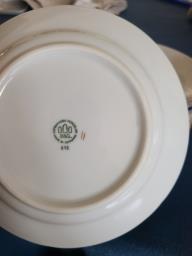 Vintage Bg dessert plates 11 pieces image 2