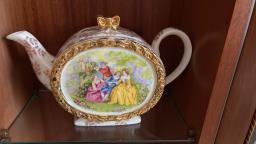 Vintage porcelain tea set image 1