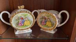 Vintage porcelain tea set image 2