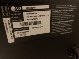 Lg 42 Ultra High Defn Smart Tv image 2