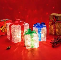 Christmas Glowing Bow Set - N14 image 1