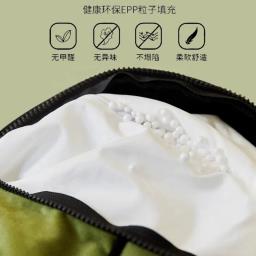 Elegant Bamboo  Bird Embroidered Floor Cushion image 2