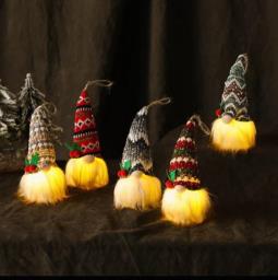 Handcrafted Glowing Gnome Ornaments - A1 image 1