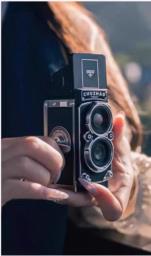 Retro Twin-lens Reflex Digital Camera M1 - G7 image 1